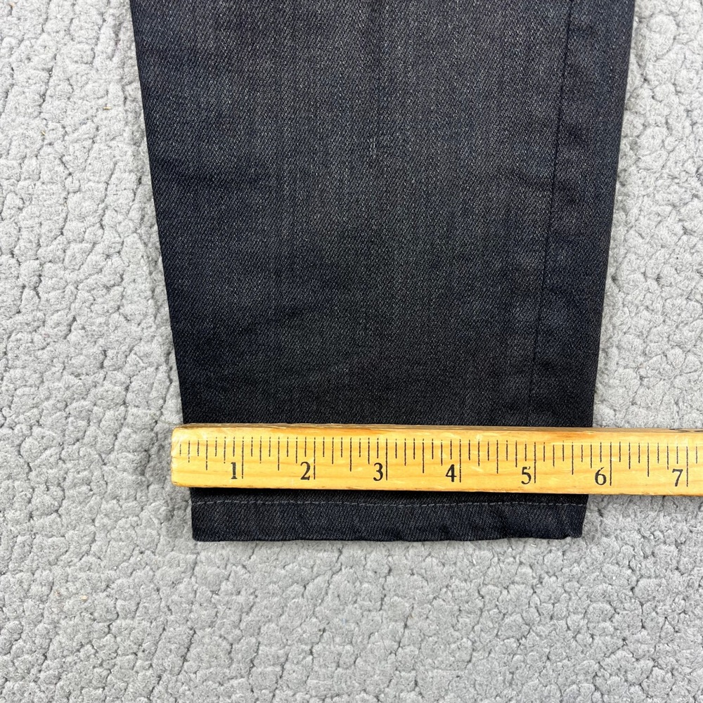 Rag & Bone Fit 1 Extra Slim Black Jeans Mens 31 Made in USA Button Fly 5831 - Picture 12 of 13